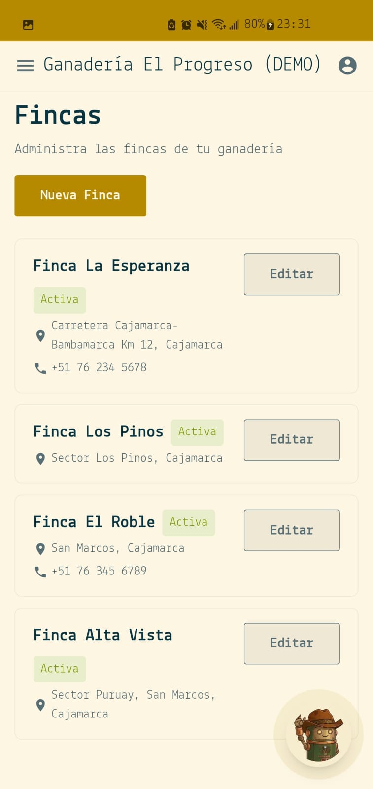 Fincas en GenGanadero